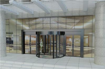 青島科銳安 專(zhuān)業(yè)供應(yīng)高品質(zhì)旋轉(zhuǎn)門(mén)，廠家直銷(xiāo)，支持定制，品質(zhì)卓越